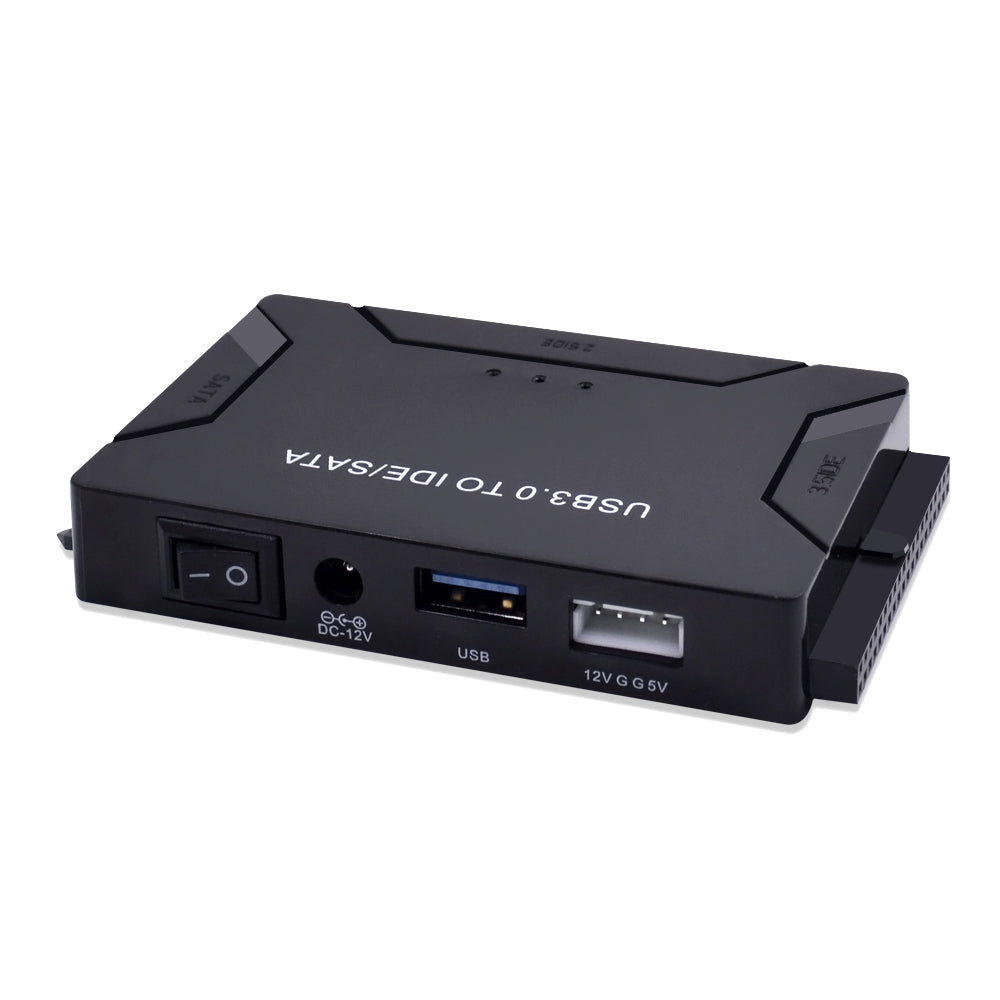 "Effortlessly Connect and Transfer Data with Our High-Speed SATA to USB 3.0 IDE Adapter - Perfect for 2.5" and 3.5" Hard Disk Drives and Ssds!"