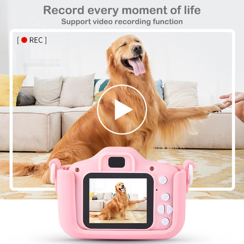 "Capture Adventures in HD! Perfect Outdoor Toy for Kids - Digital Camera with 1080P HD Screen. Ideal Birthday Gift for Boys and Girls. Unleash Their Inner Photographer with Camara Fotos Infantil Juguetes Para Niños!"