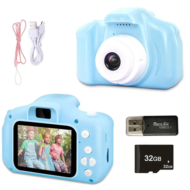 "Capture Adventures in HD! Perfect Outdoor Toy for Kids - Digital Camera with 1080P HD Screen. Ideal Birthday Gift for Boys and Girls. Unleash Their Inner Photographer with Camara Fotos Infantil Juguetes Para Niños!"