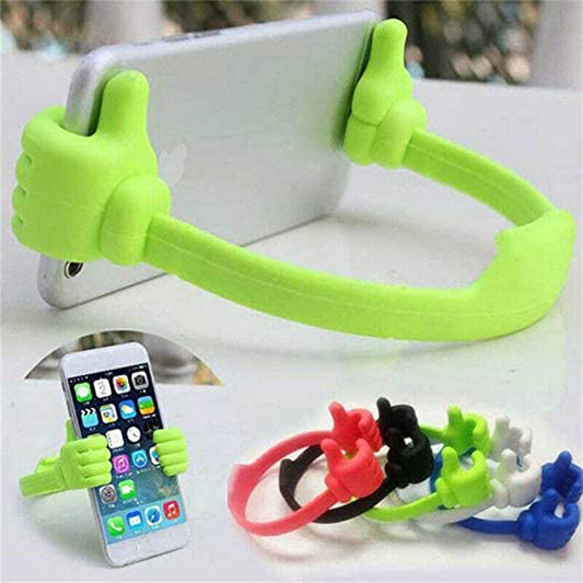 "Ultimate Lazy Bed Cell Phone Holder - Hands-Free Movie Watching Stand for Any Phone or Tablet"