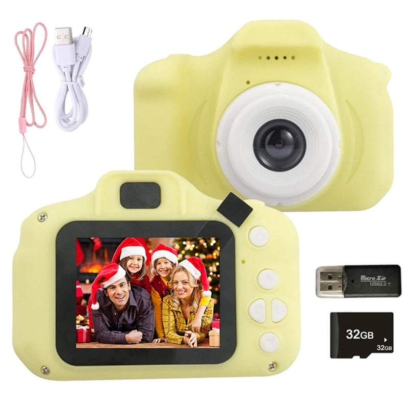 "Capture Adventures in HD! Perfect Outdoor Toy for Kids - Digital Camera with 1080P HD Screen. Ideal Birthday Gift for Boys and Girls. Unleash Their Inner Photographer with Camara Fotos Infantil Juguetes Para Niños!"